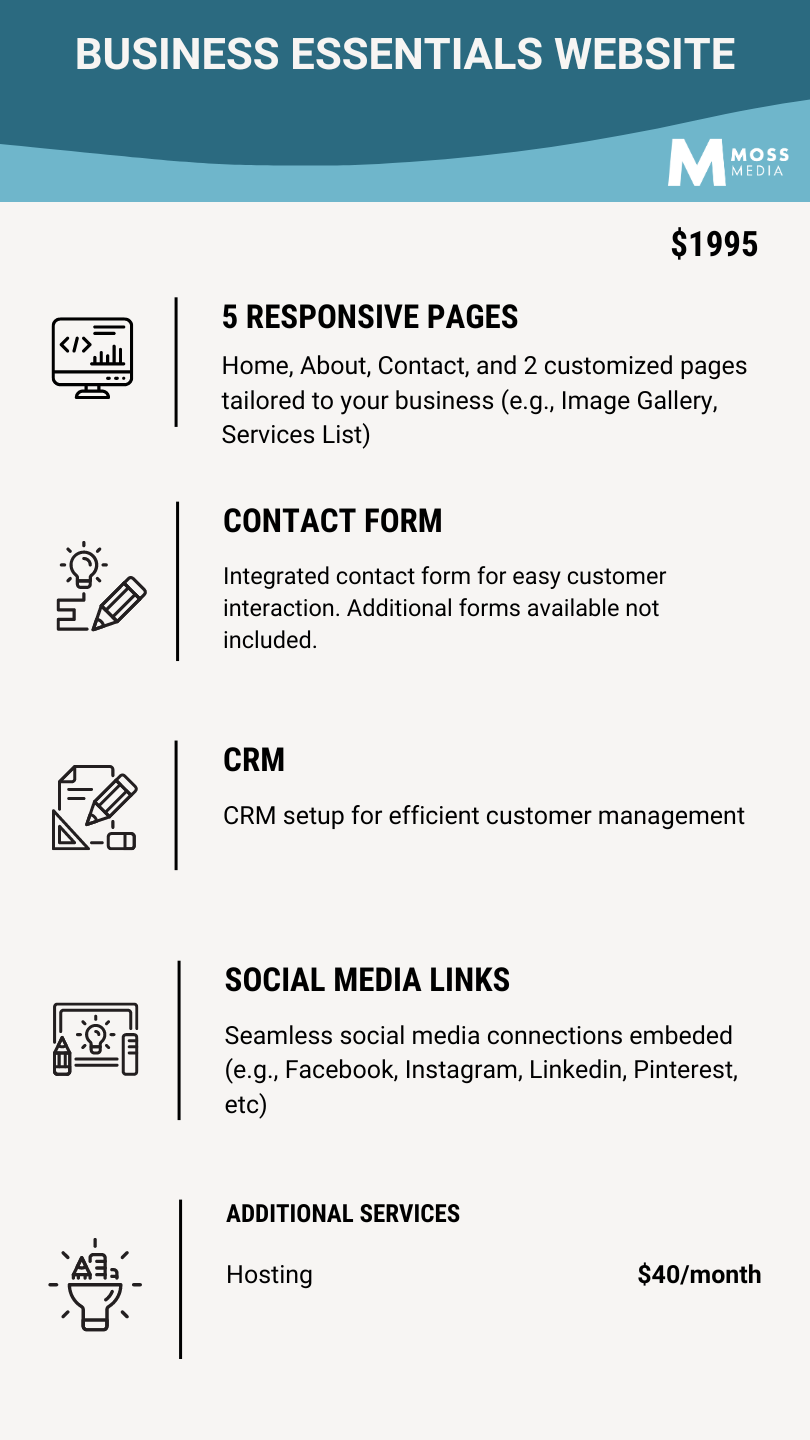 Business Essentials Price List